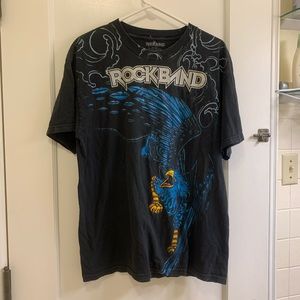 Vintage Rock Band Eagle Shirt